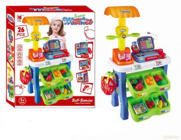 Supermarket na baterie z akcesoriami