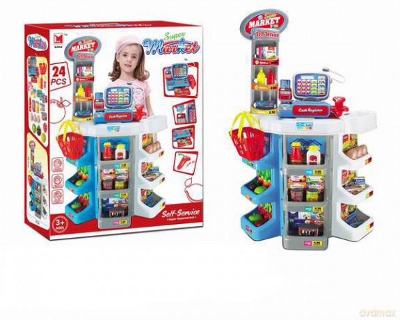 Supermarket na baterie z akcesoriami