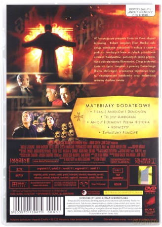 Anioły i demony [DVD]