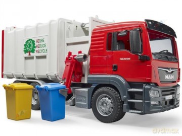 Śmieciarka MAN TGS boczna
