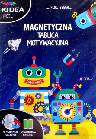Tablica motywacyjna magnetyczna B Kidea ROBOTY