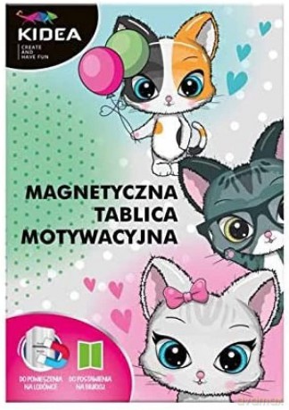 Tablica motywacyjna magnetyczna E Kidea KOTKI