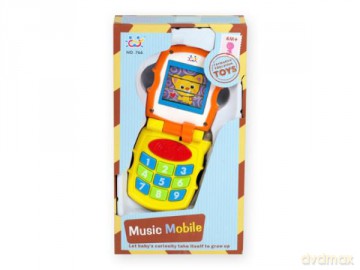 Telefon malucha na baterie w pudełku BTEL