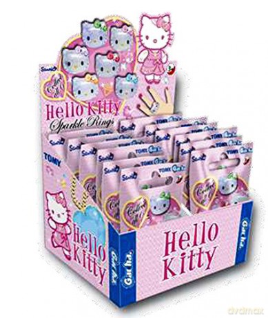 TOMY PM Hello Kitty pierścionki