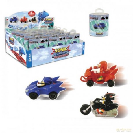 TOMY PM Sonic figurka z autkiem [FIGURKA]