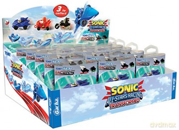 TOMY PM Sonic figurka z autkiem [FIGURKA]