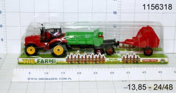 Traktor + maszyny pod kloszem