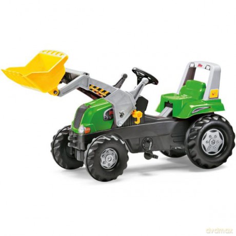 Traktor Junior zielony z łyżką