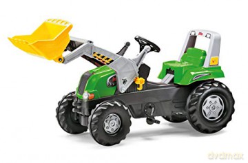 Traktor Junior zielony z łyżką