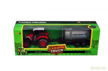 Traktor metal + przyczepap