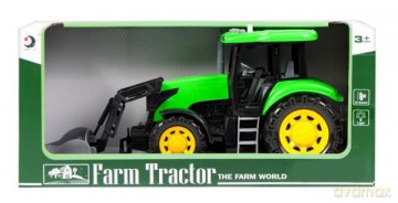 Traktor światło/dźwięk + akcesoria