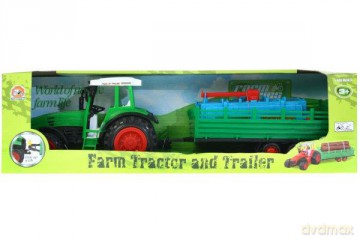 Traktor z akcesoriami