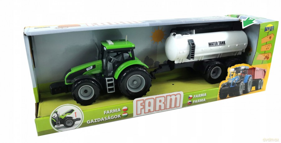 Traktor z dźwiękami w pudełku