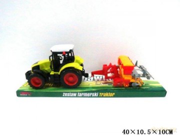 Traktor z maszyną rolniczą