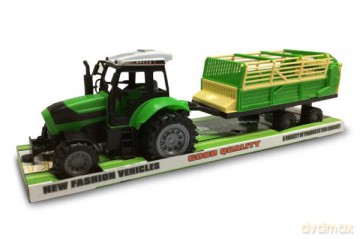 Traktor z maszyną rolniczą