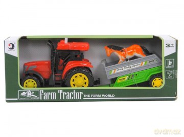 Traktor z napędem w pudełku