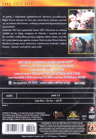 007 James Bond (13): Ośmiorniczka [DVD]