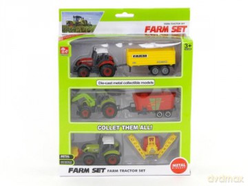 Traktor z przyczepą x