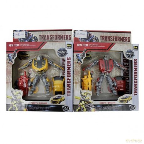 Transformer Auto sportowe w pudełku [FIGURKA]