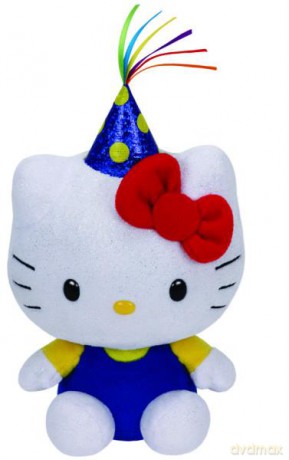 TY BEANIE BABIES Hello Kitty świętowanie