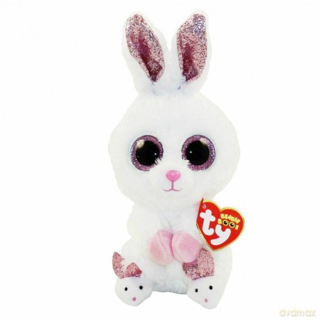 TY BEANIE BBOOS SLIPPERS - królik z kapciami