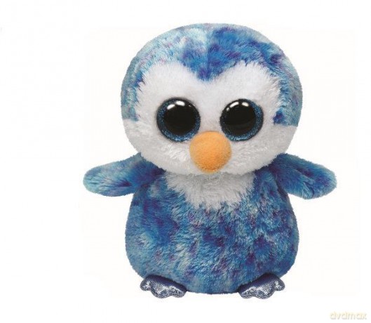 TY BEANIE BOOS ICE CUBE - blue penguin