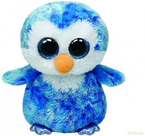 TY BEANIE BOOS ICE CUBE - blue penguin