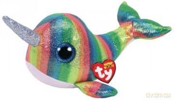 TY BEANIE BOOS NORI - kolorowy Narwal