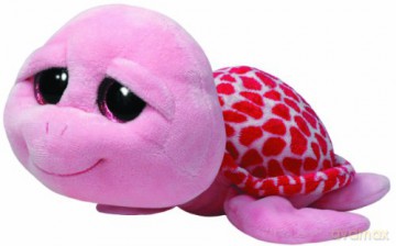 TY BEANIE BOOS różowy żółw Shellby