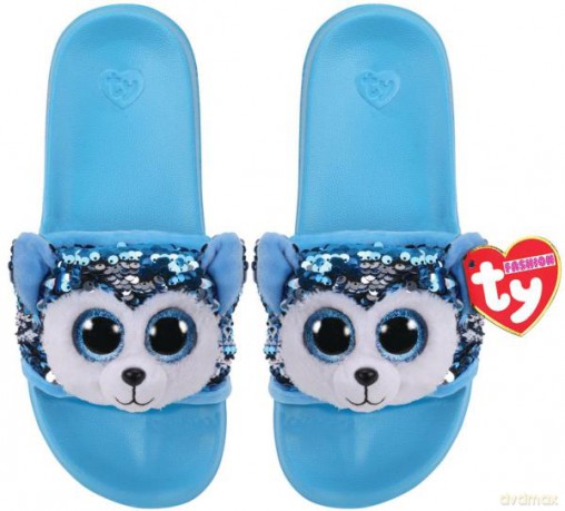 TY Fashion Sequins cekinowe kapcie SLUSH - husky rozm.L