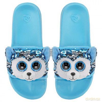 TY Fashion Sequins cekinowe kapcie SLUSH - husky rozm.L