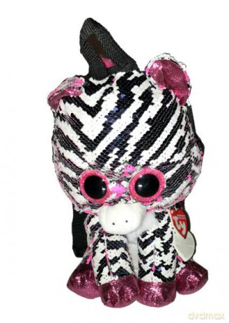 TY Fashion Sequins cekinowy plecak ZOEY - zebra