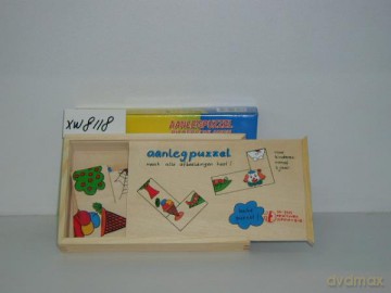 Układanka drewno puzzle