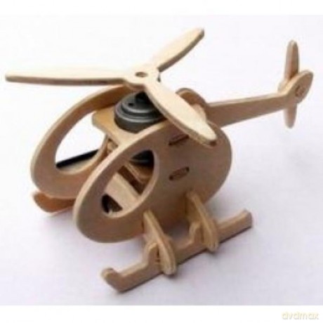 Ukłdrewn Helikopter solar [KLOCKI]