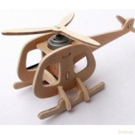 Ukłdrewn Helikopter solar [KLOCKI]