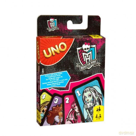 UNO Monster high gra Mattel CJM