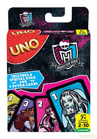 UNO Monster high gra Mattel CJM