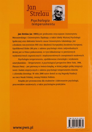 Psychologia Temperamentu -   [KSIĄŻKA]