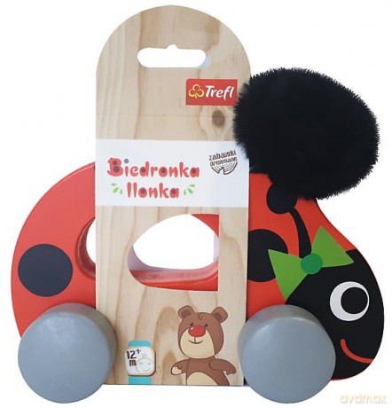 Zabawka drewniana Biedronka Ilonka