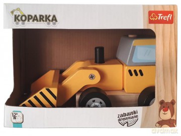 Zabawka drewniana Koparka