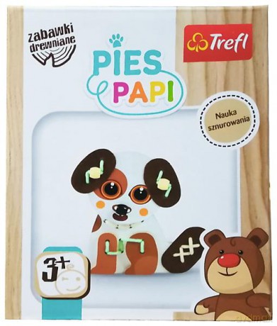 Zabawka drewniana Pies Papi