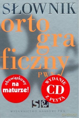 Słownik Ortograficzny PWN Z Płytą CD Z Naklejką (twarda) -   [KSIĄŻKA]