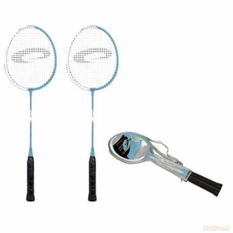 Zestaw do badmintona Fit One blue w pokrowcu