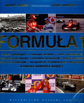 Formuła 1 (twarda) - Bruce Jones, Nigel Mansell [KSIĄŻKA]