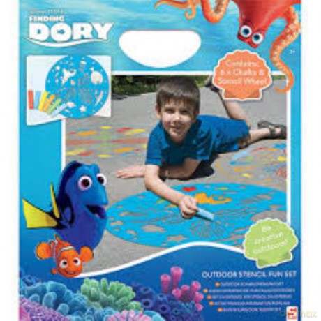 Zestaw do rysowania kredowy Gdzie jest Dory