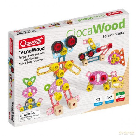 Zestaw konstrukcyjny Techno Wood Premium Ludzik [KLOCKI]