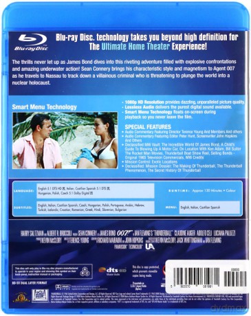 007 James Bond Operacja Piorun [Blu-Ray]