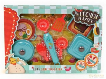 Zestaw kuchenny na baterie w pudełku