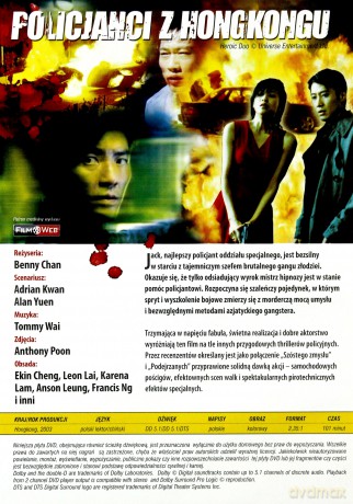 Policjanci z Hongkongu [DVD]