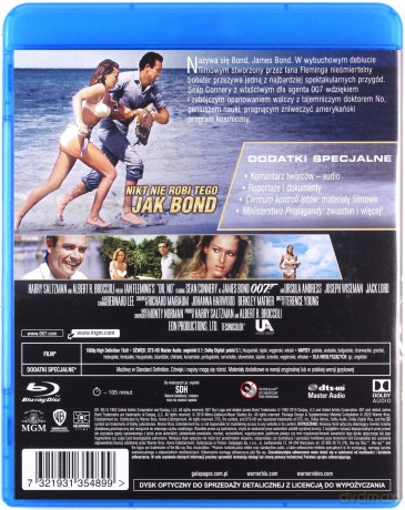 007 James Bond Dr. No [Blu-Ray]